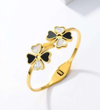 Stainless Steel Golden Karra
