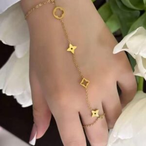 Dainty stainless steel starry anja star design anti-tarnish Nur-e-Niqab